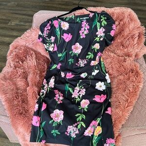 Karl Lagerfeld Floral Pattern Dress